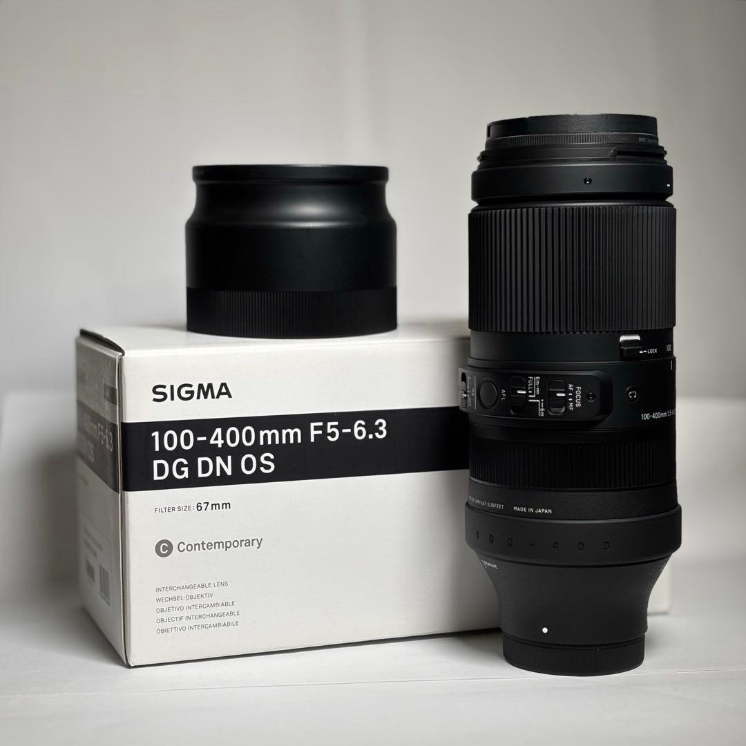 SIGMA 100-400mm F5-6.3 DG DN OS ケース付属