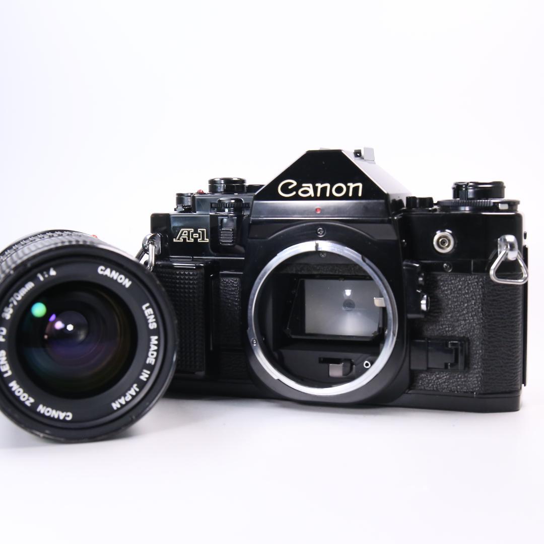 ☆完全動作＆美品☆ Canon A-1 一眼レフカメラ レンズ付き　＃463