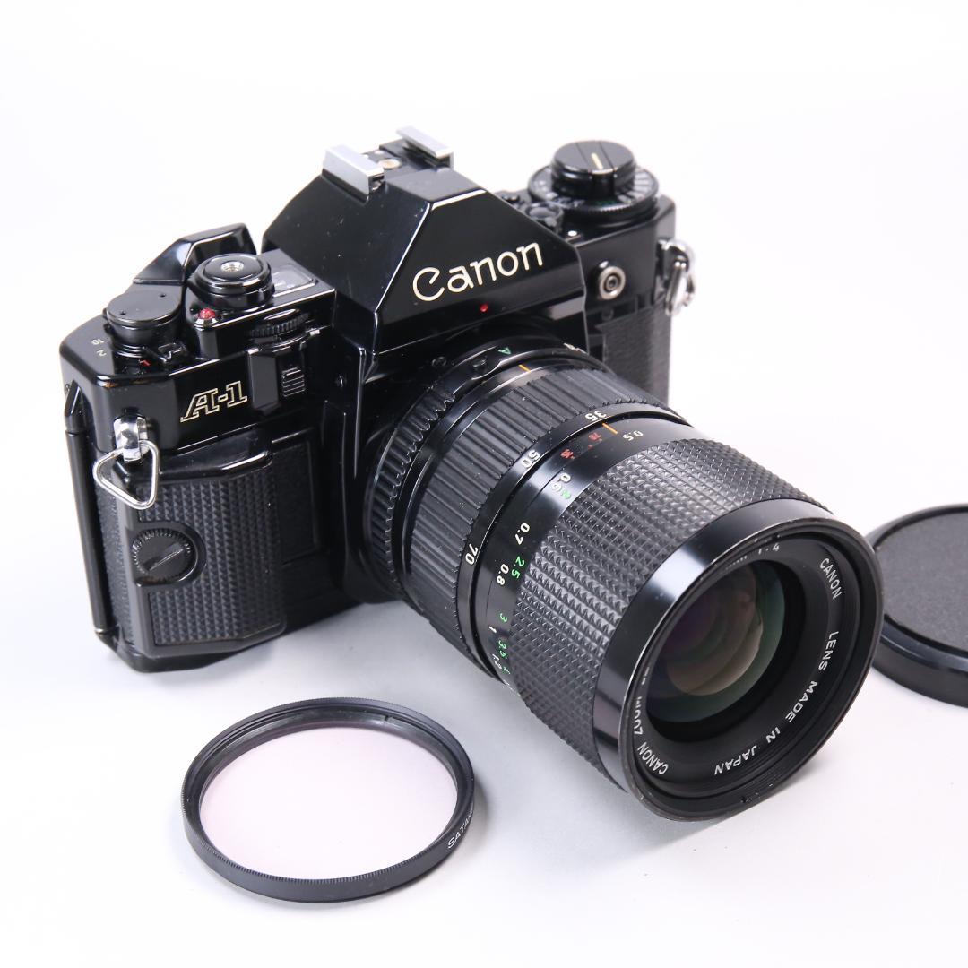 ☆完全動作＆美品☆ Canon A-1 一眼レフカメラ レンズ付き　＃463