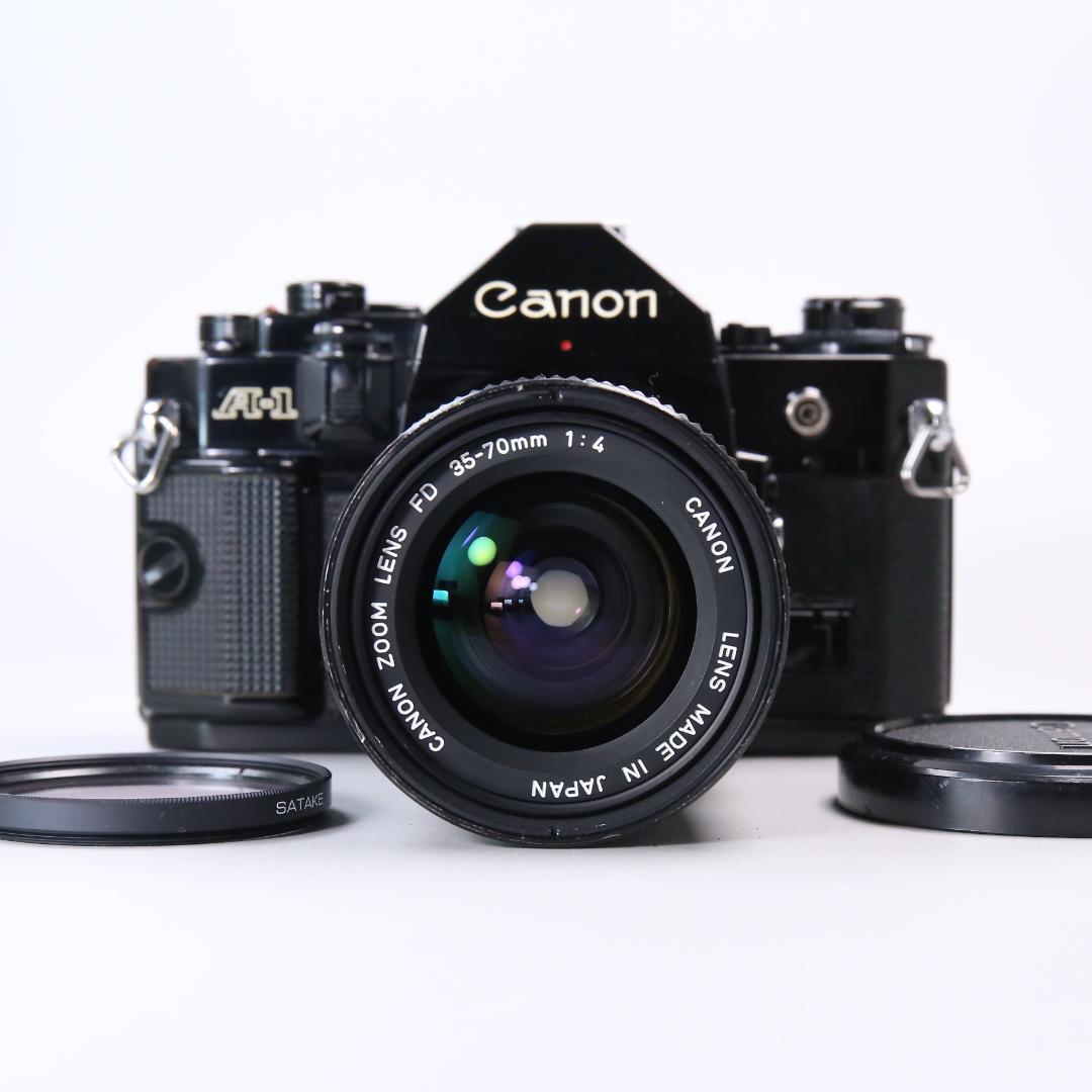 ☆完全動作＆美品☆ Canon A-1 一眼レフカメラ レンズ付き　＃463