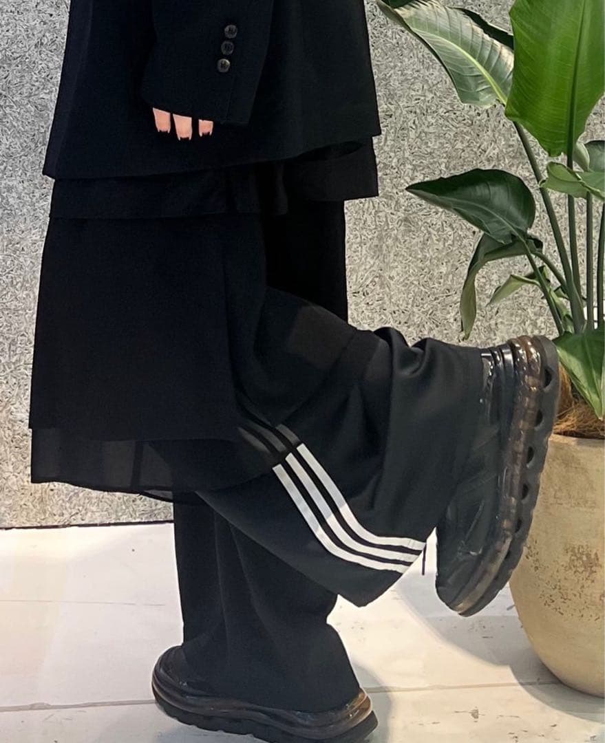 YOHJIYAMAMOTO アシンメトリーサルエルパンツ
