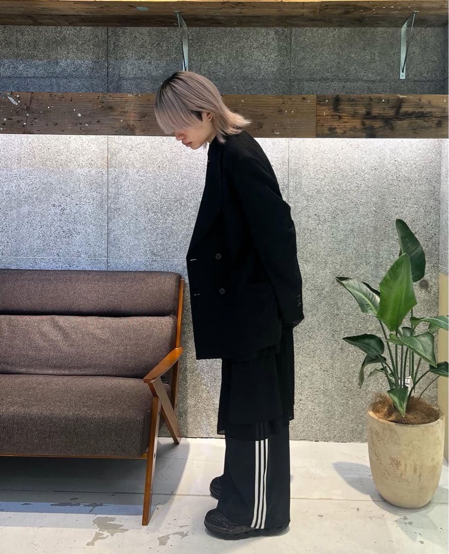 YOHJIYAMAMOTO アシンメトリーサルエルパンツ