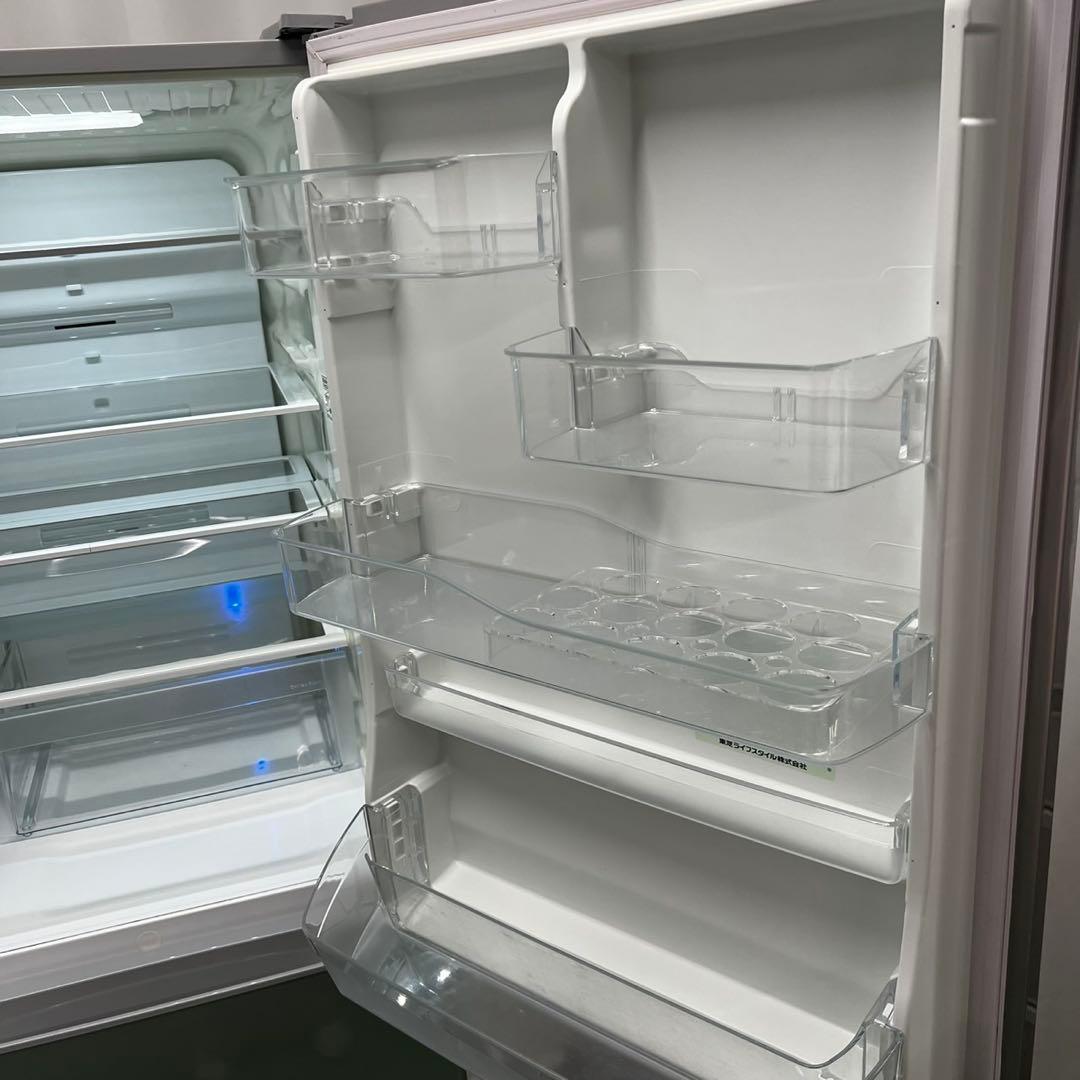 937　冷蔵庫　大型　東芝　5ドア　右開き　安い　シルバー　設置無料