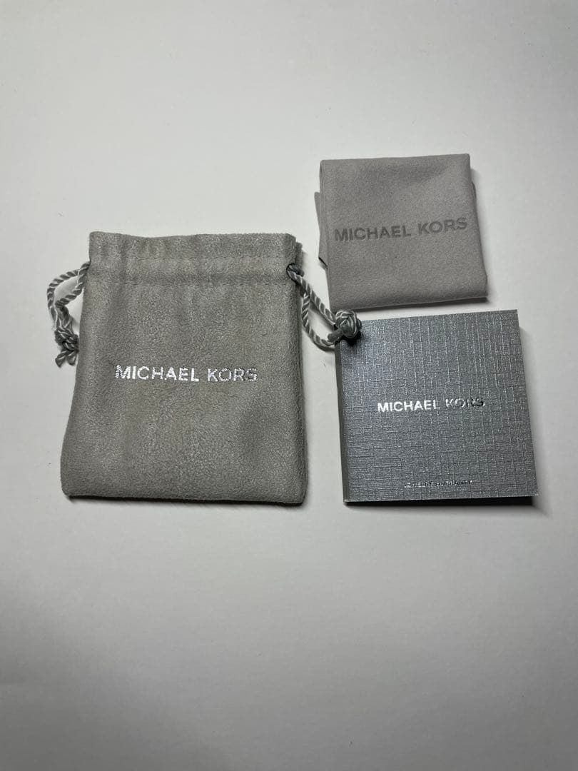 【値下げ可】MICHEAL KORS マイケルコース ハートピアスピンクゴールド