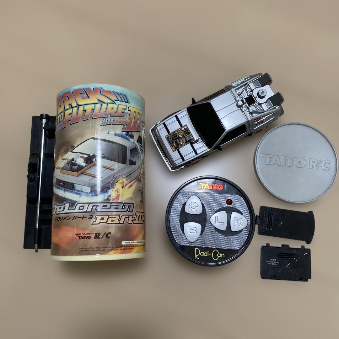 ラジ缶　バックトゥーザ・フューチャー　デロリアン