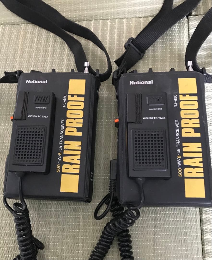 National RJ-450 トランシーバー 2台セット