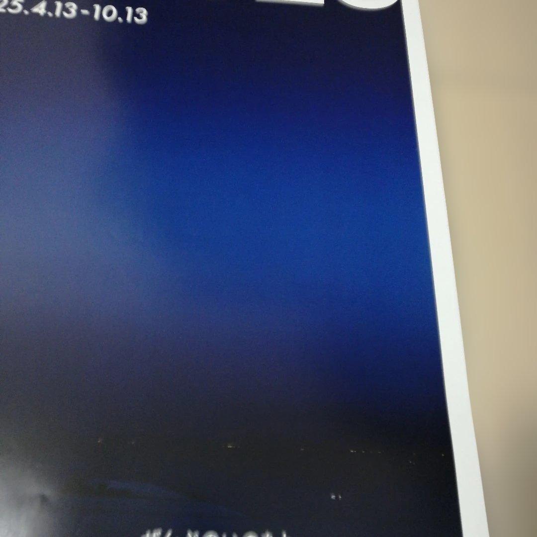 b*9様 大阪 関西万博 大屋根リング 夜景ポスター　　B1大判サイズ EXPO