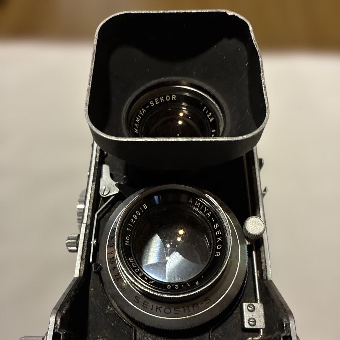 【ジャンク】Mamiyaflex 二眼レフ マミヤフレックス シャッター