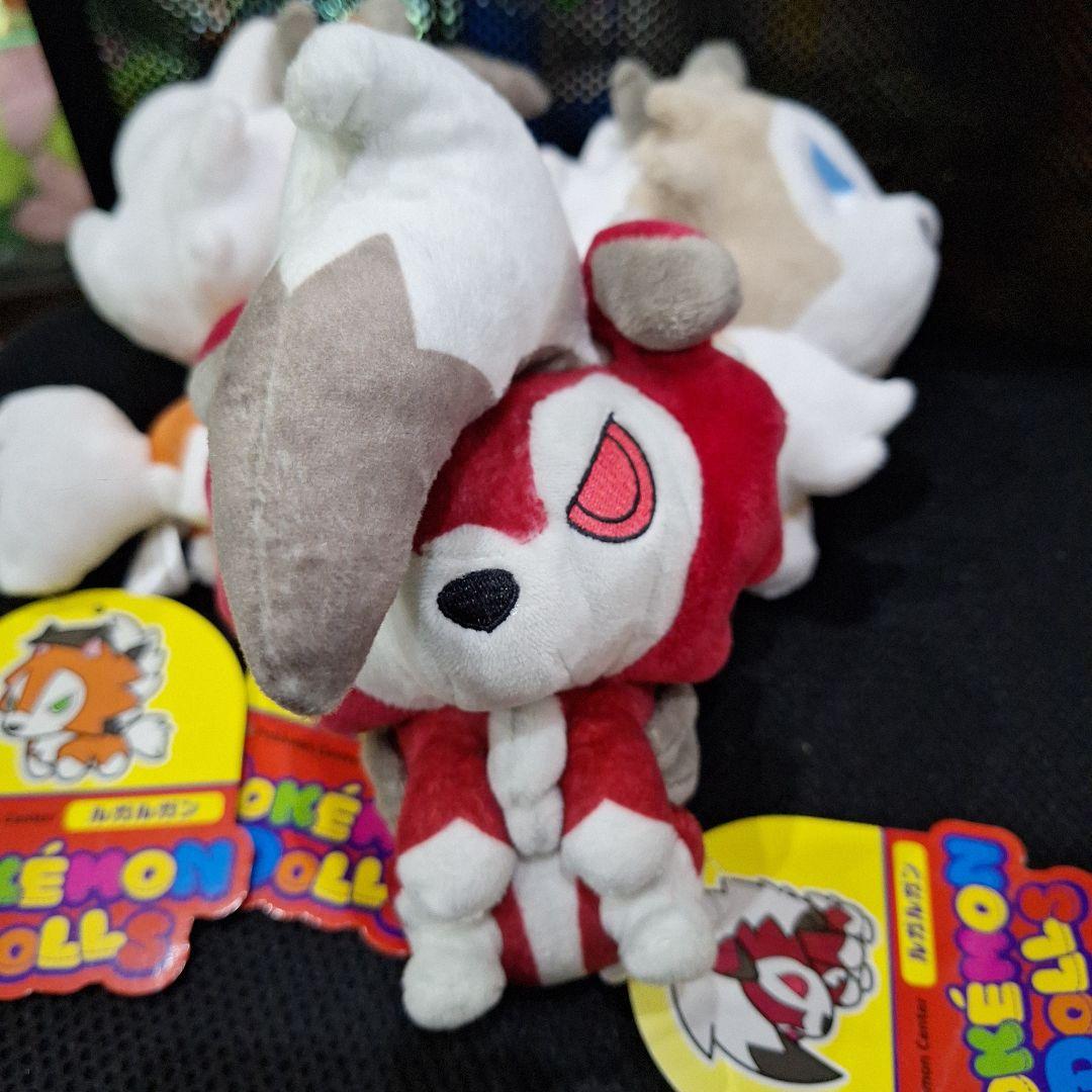 ポケモンセンター　イワンコ　ルガルガン　ドール　クリスマス　ぬいぐるみ　セット