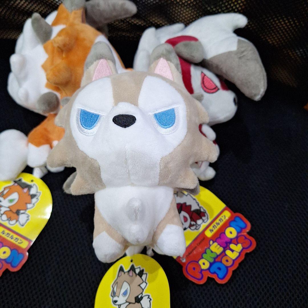 ポケモンセンター　イワンコ　ルガルガン　ドール　クリスマス　ぬいぐるみ　セット