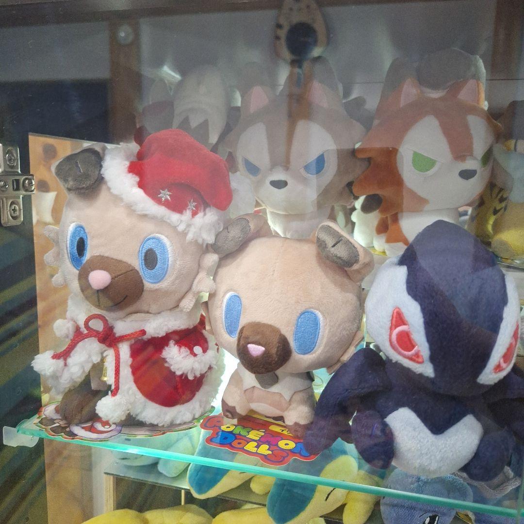 ポケモンセンター　イワンコ　ルガルガン　ドール　クリスマス　ぬいぐるみ　セット