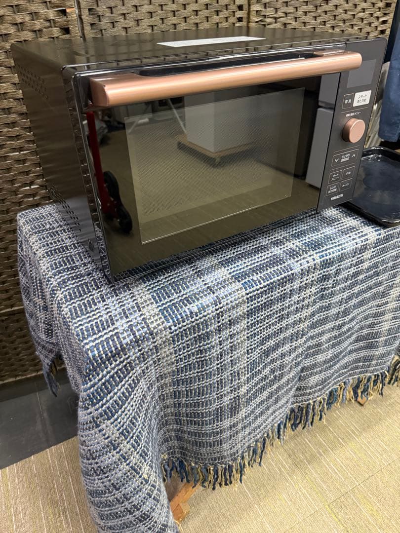 【洗浄消毒作業済】ヤマゼン　オーブンレンジ　電子レンジ　YRP-F180V