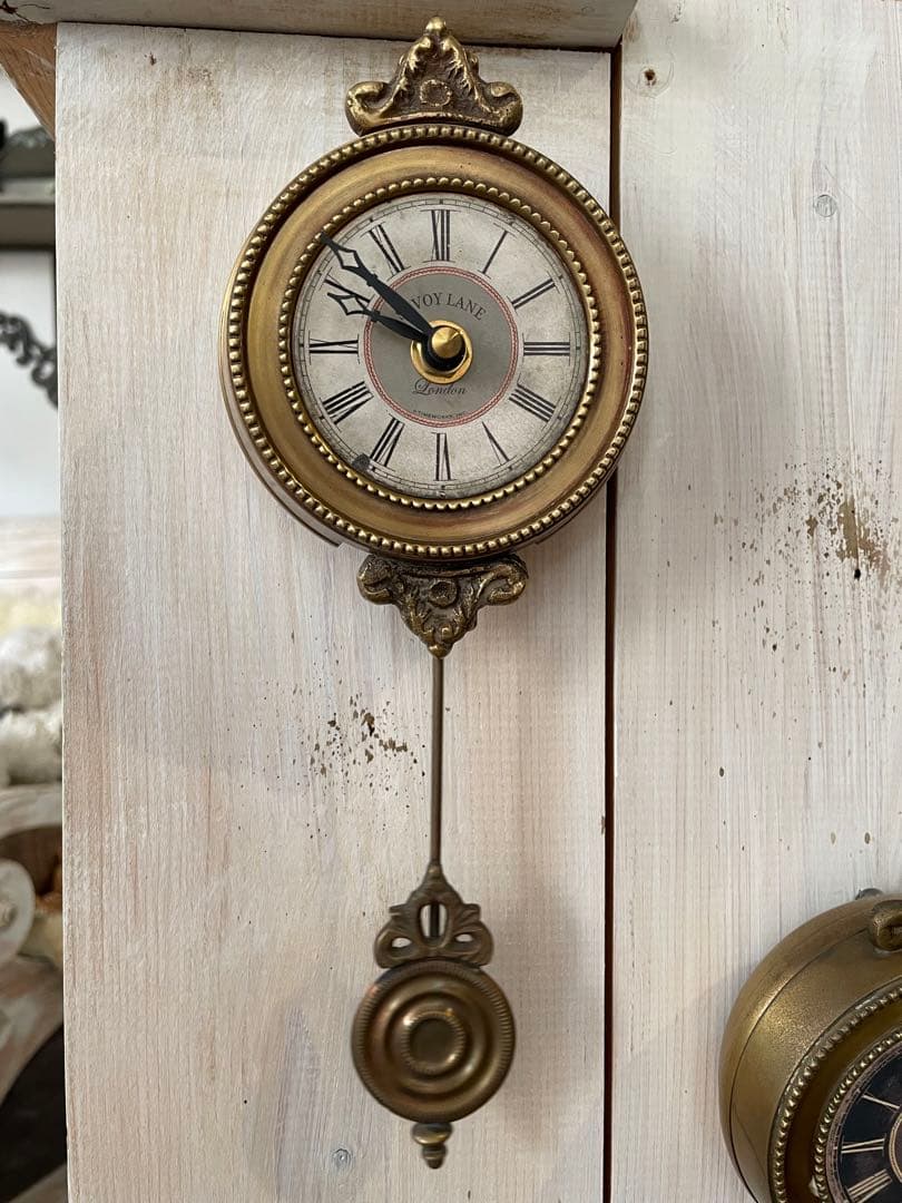 アンティーク風インテリア壁掛け時計　イギリス製　超オシャレ！