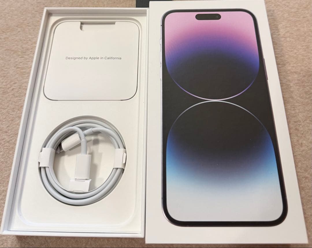 512GB Apple iPhone 14 ProMax ディープパープル