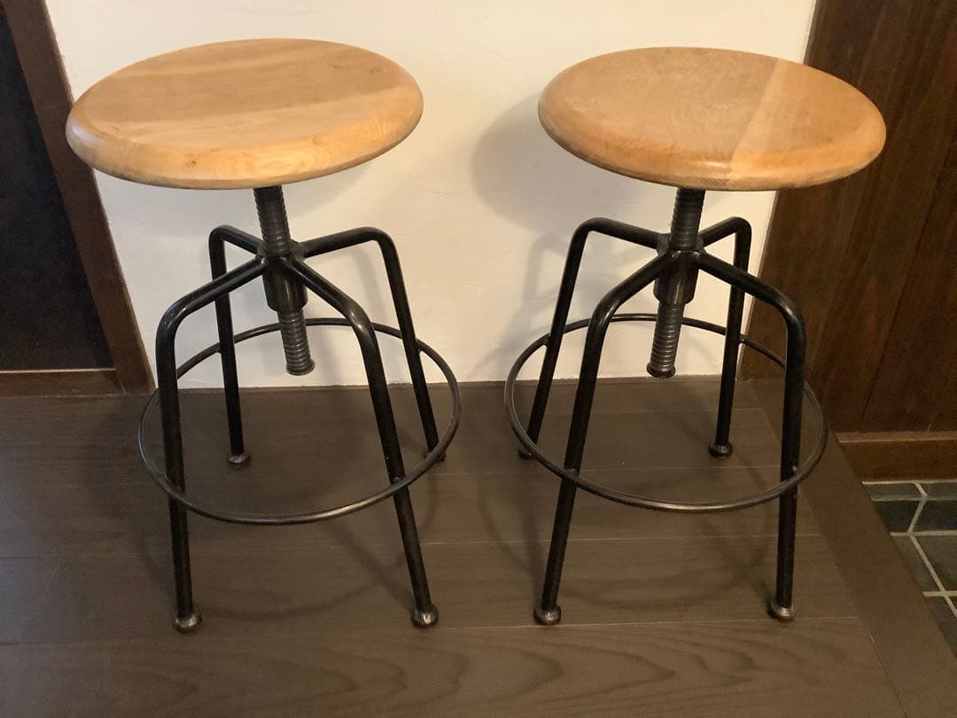 クラッシュゲート　コンベックス スツール 2脚セット　22日迄価格