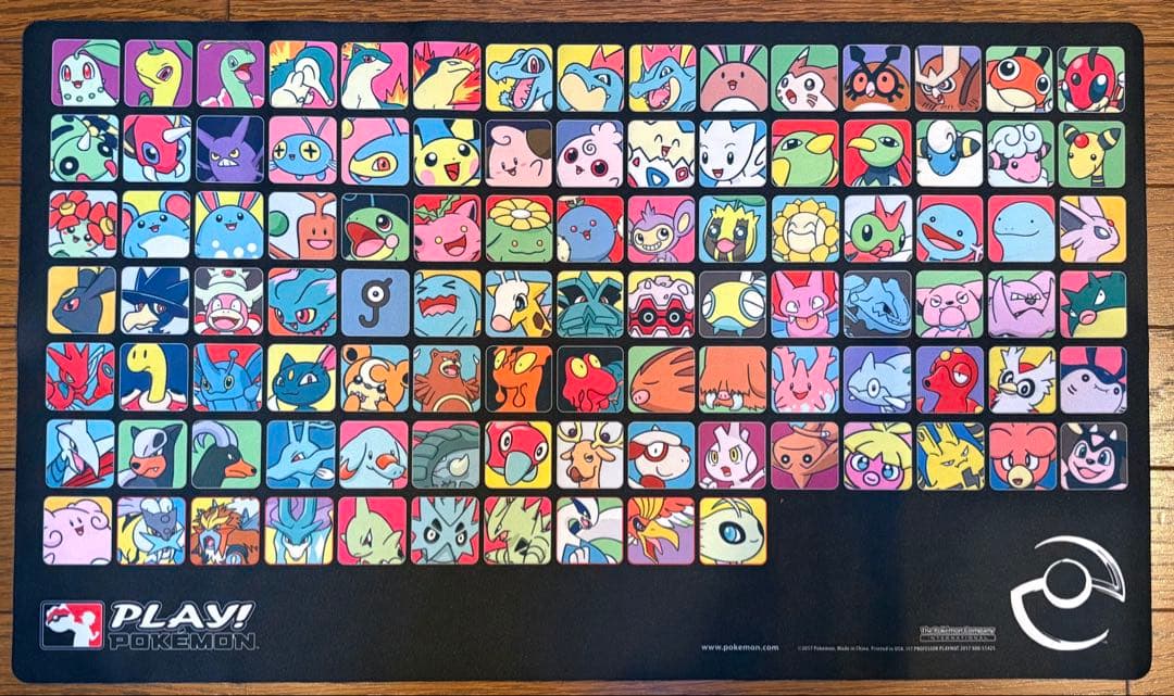 ポケモンカード プロフェッサープログラム 第2世代 ジョウト地方 プレイマット