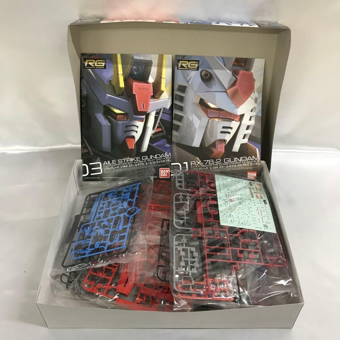 RG RX-78-2ガンダム GAT-X105エールストライクガンダム