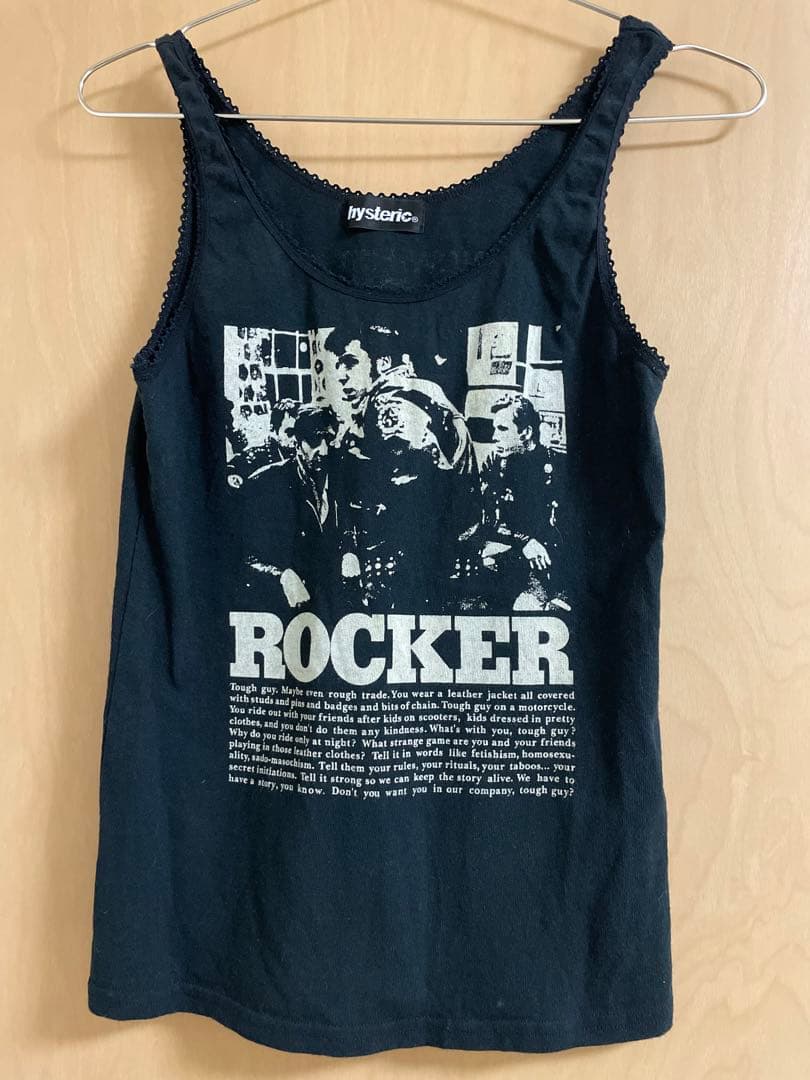 専用リチャードソン×ヒステリックグラマー Rockerキャミタンクトップy2k