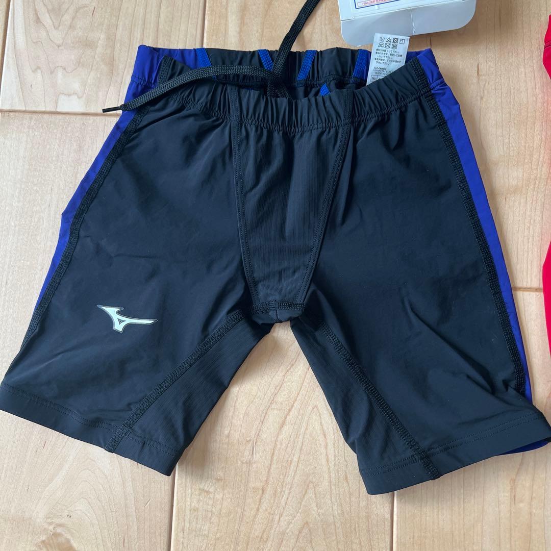 うぇーへぇー 　 MIZUNO高速水着130　MX SONIC　αⅡ 2枚