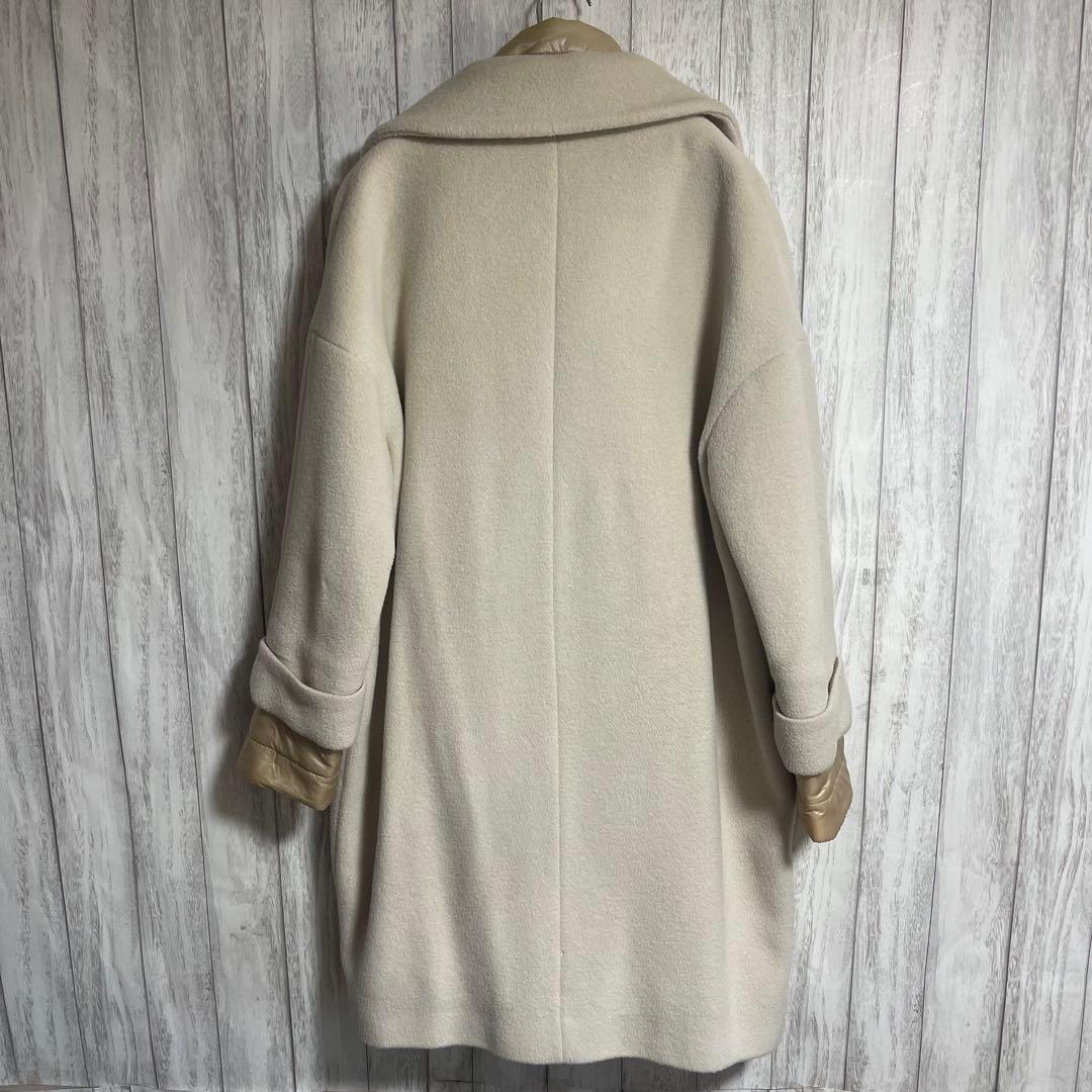 macanHERNO 2ヘルノ way インナーダウン付コート ベージュ