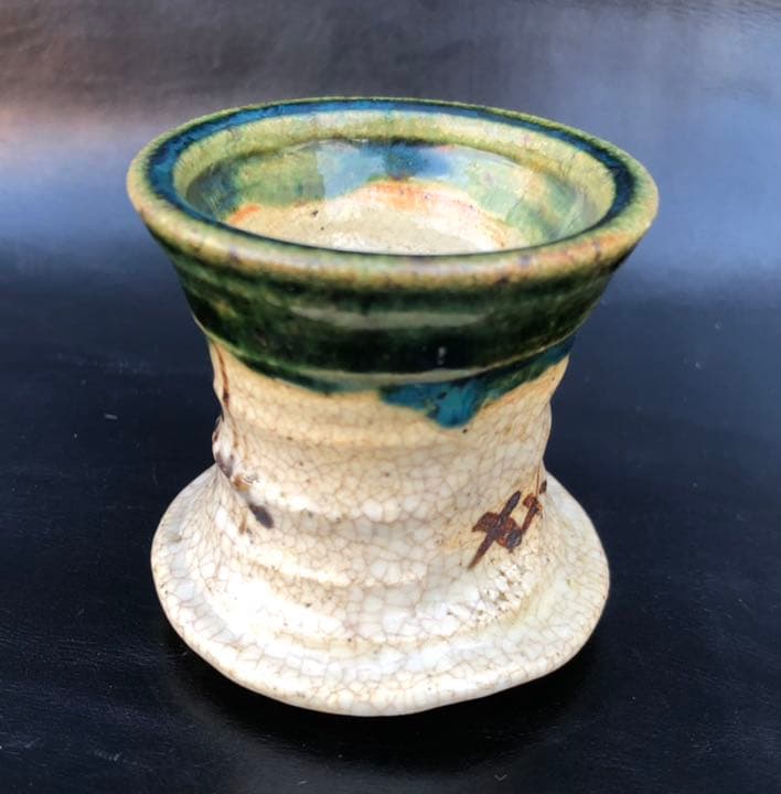 茶道具◼️蔵から雰囲気のある謎の陶器が出てきました。古美術品