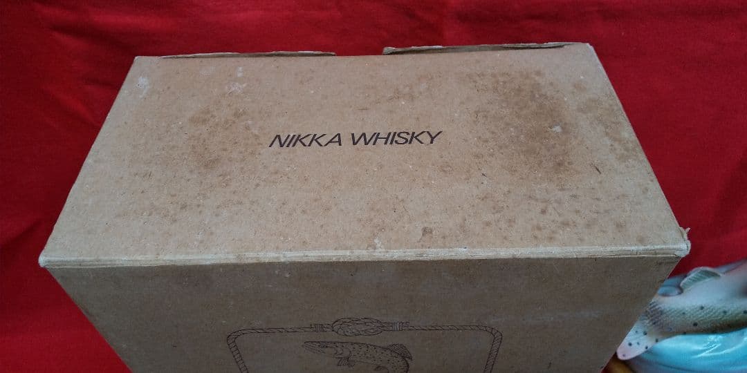 値下げしました！！ニッカ ウイスキー スペシャル エイジ 手作り 鱒型ボ