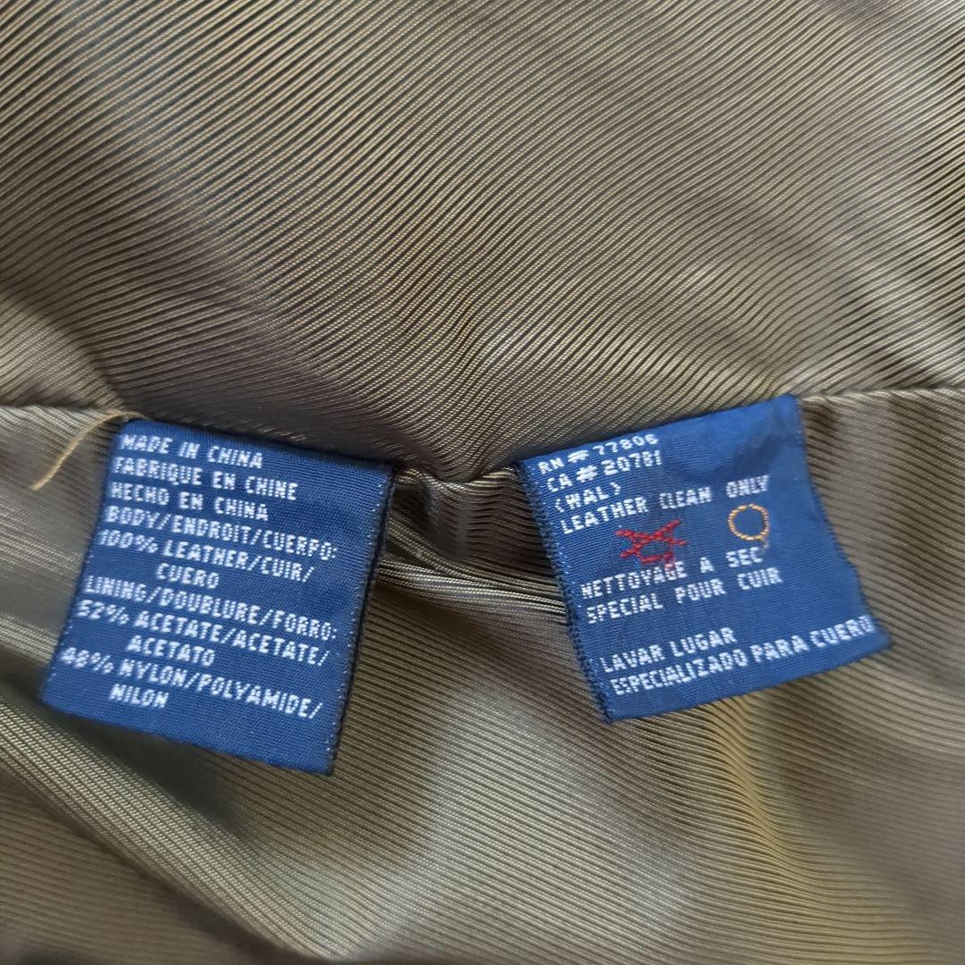  　トミーヒルフィガー　革ジャン