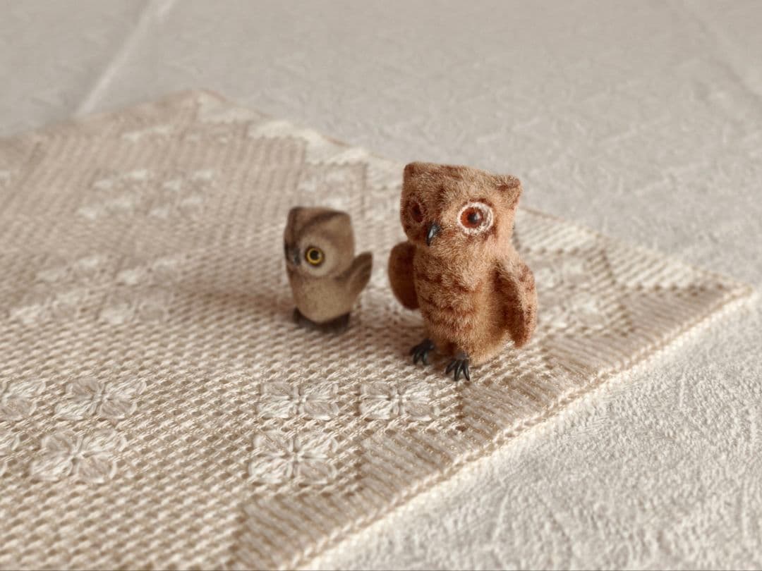 * vintage owls ❀ おちゃめな フクロウさん set