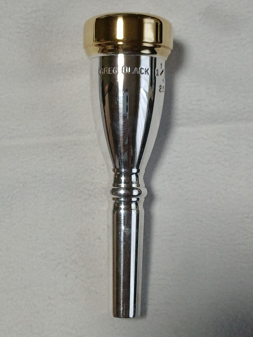 グレッグブラック　トランペットマウスピース 1 1/4CS 23 リムGP