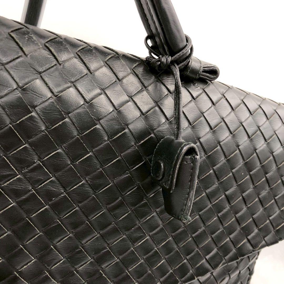 良品◎Bottega Veneta イントレチャート ビジネスバッグ
