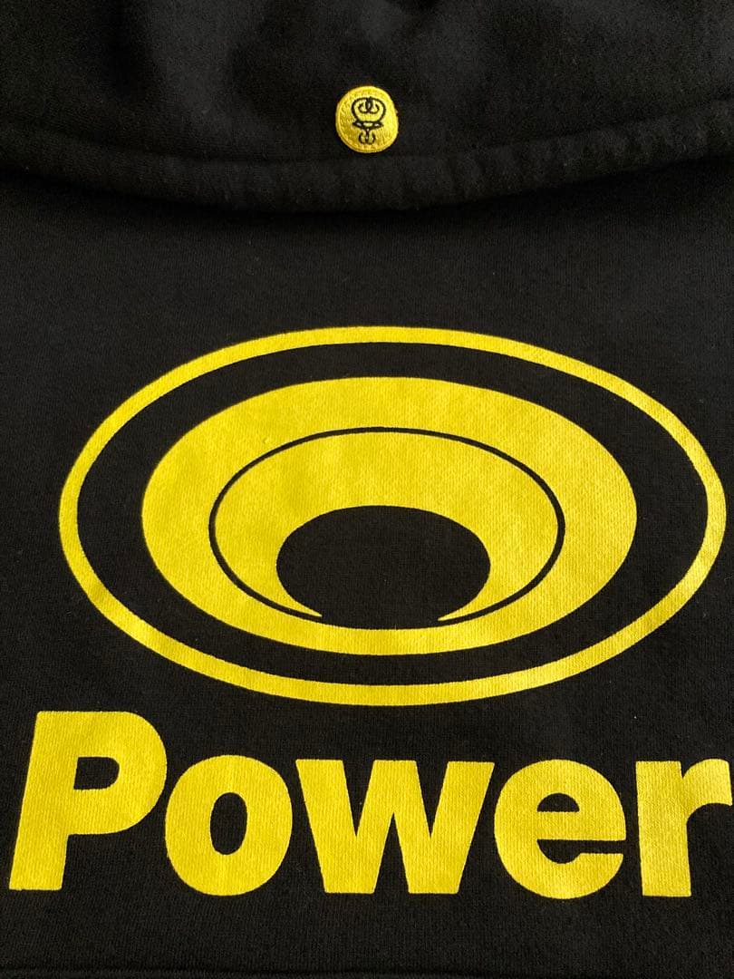 パーカー　黒　Power ツアーグッズ　FF 藤井フミヤ　フリーサイズ