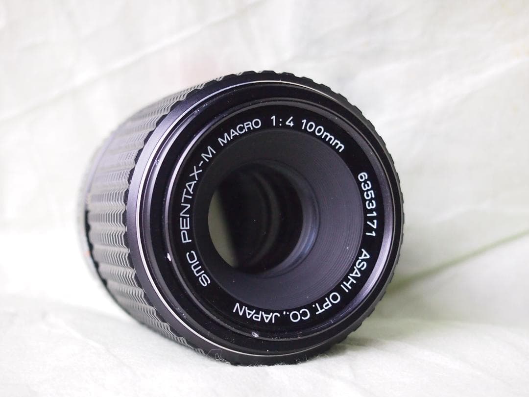 値下げ美品：PENTAX マクロレンズ 100mm F4　Kマウント