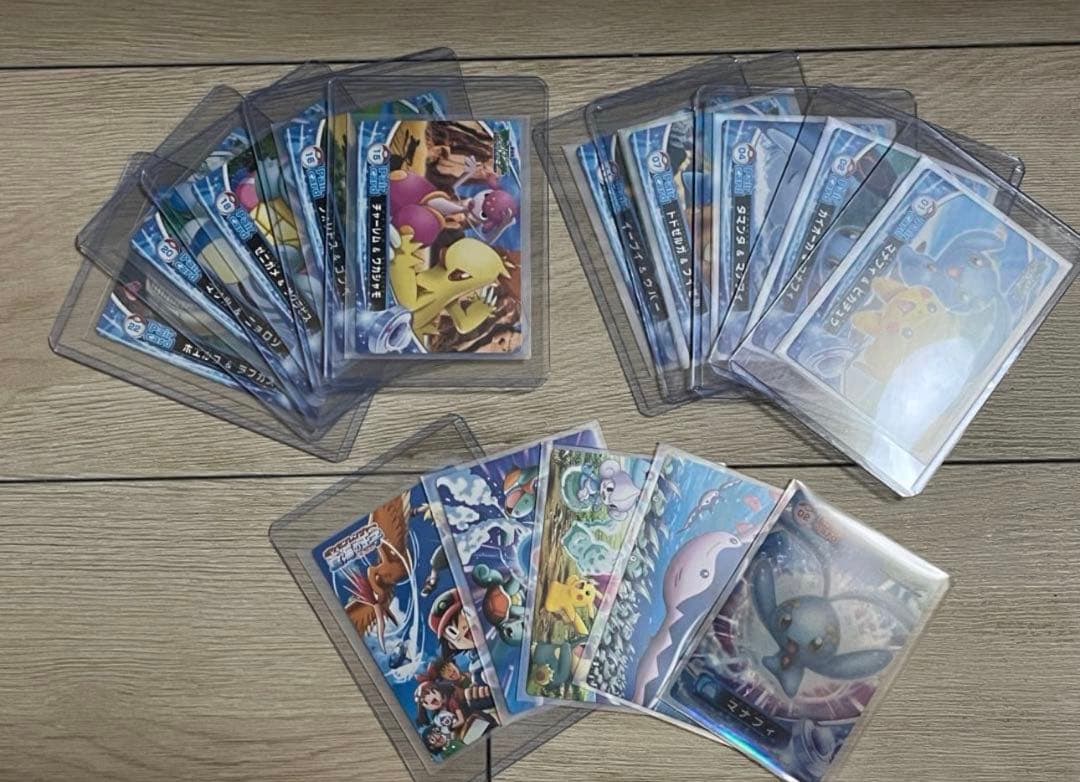 バラ○ ポケモン映画カードダス 12枚