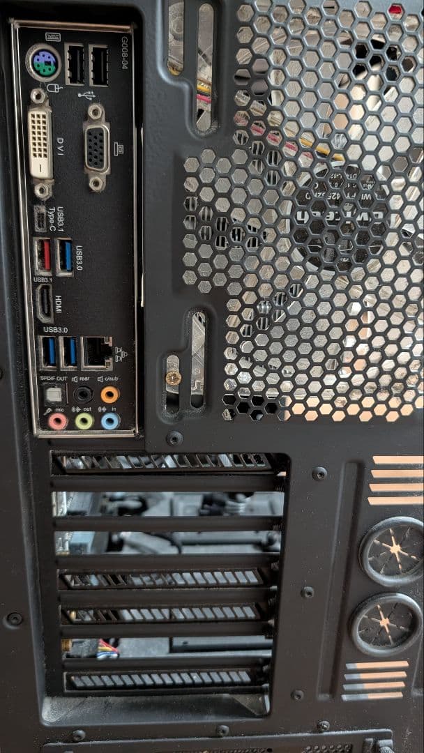 NZXT アクリルウィンドウ付きPCケース　H440ジャンク