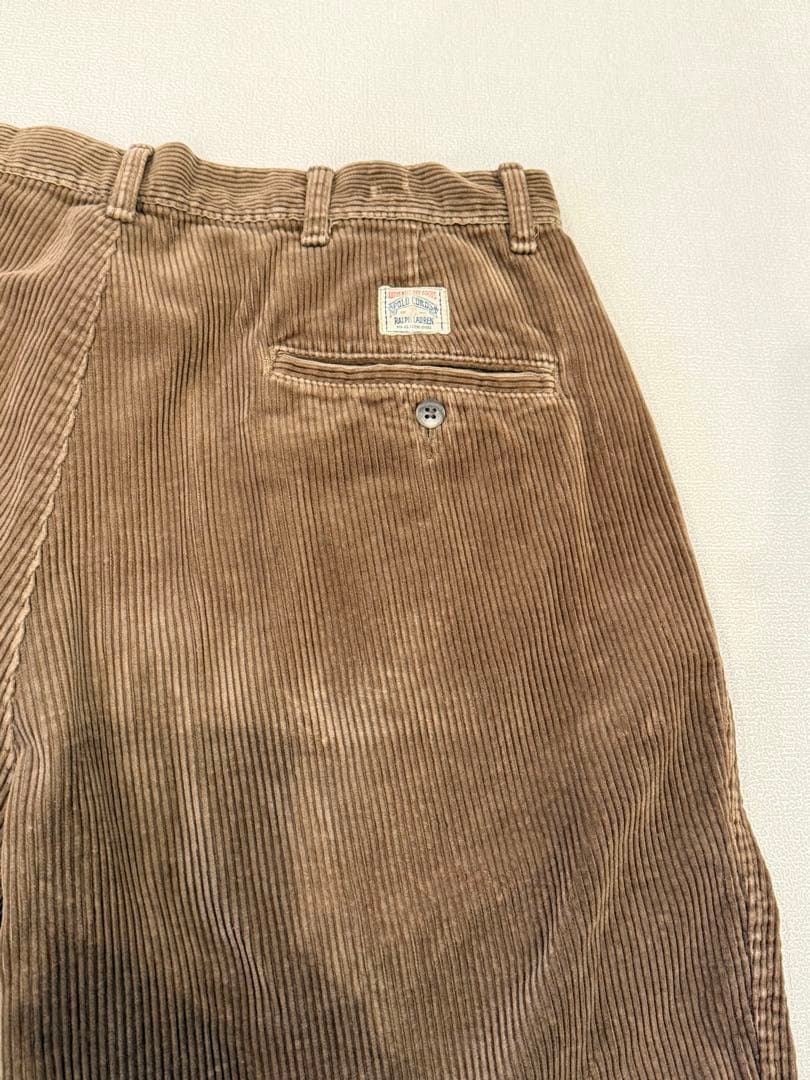【初期タグ】Ralph Lauren コーデュロイパンツ USA製　W34