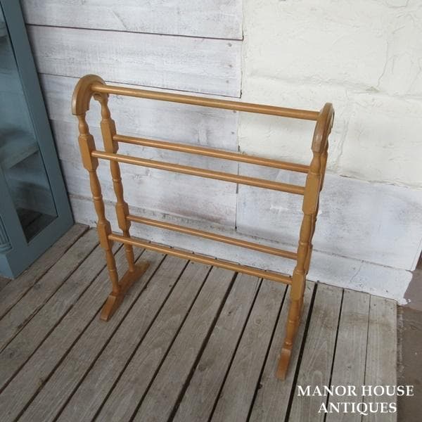 イギリス アンティーク 家具 タオルハンガー タオルレール 英国 6900d
