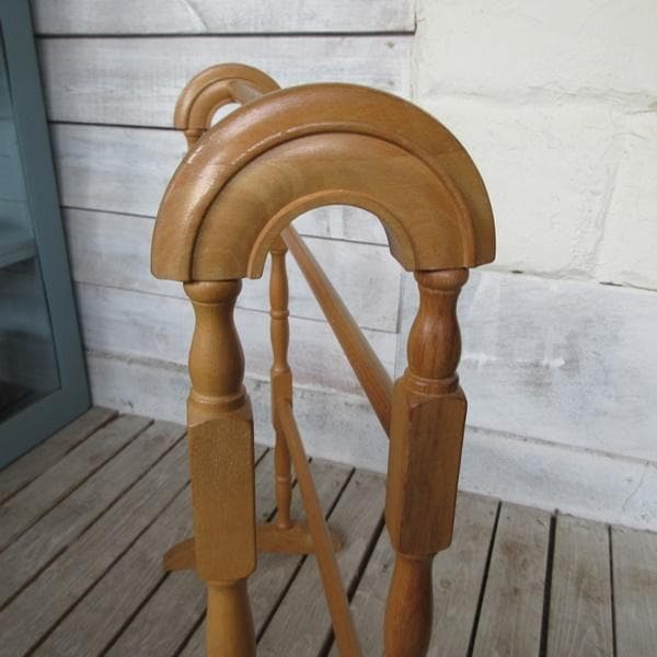 イギリス アンティーク 家具 タオルハンガー タオルレール 英国 6900d