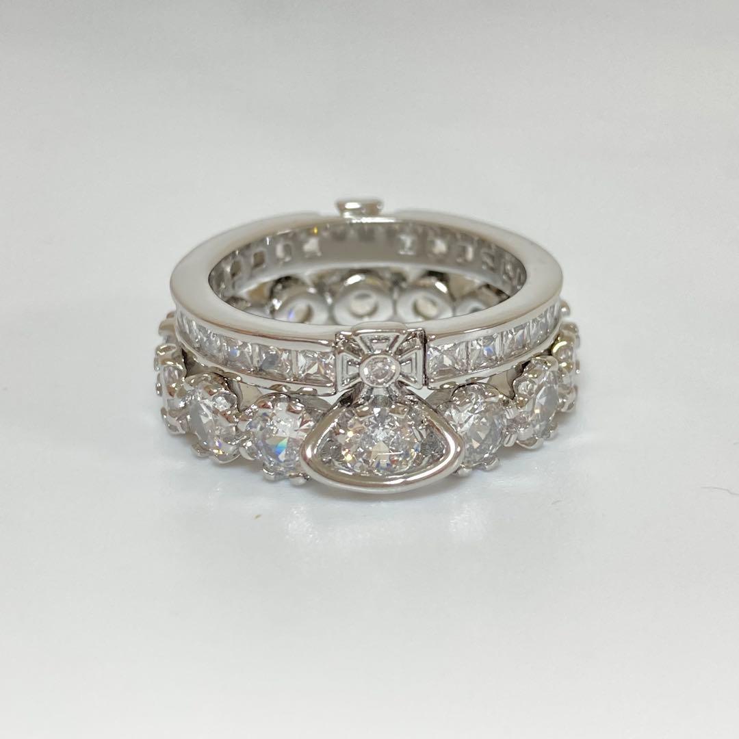 Vivienne Westwood｜コンビリング　シルバー