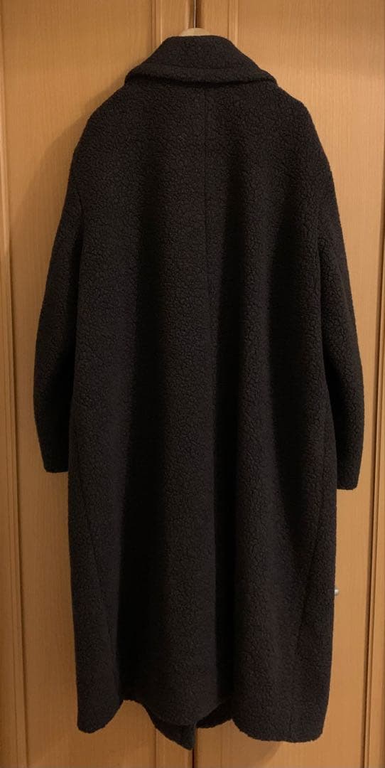 23区　テディベア　ボア　コート　大人ダークブラウン　サイズ44