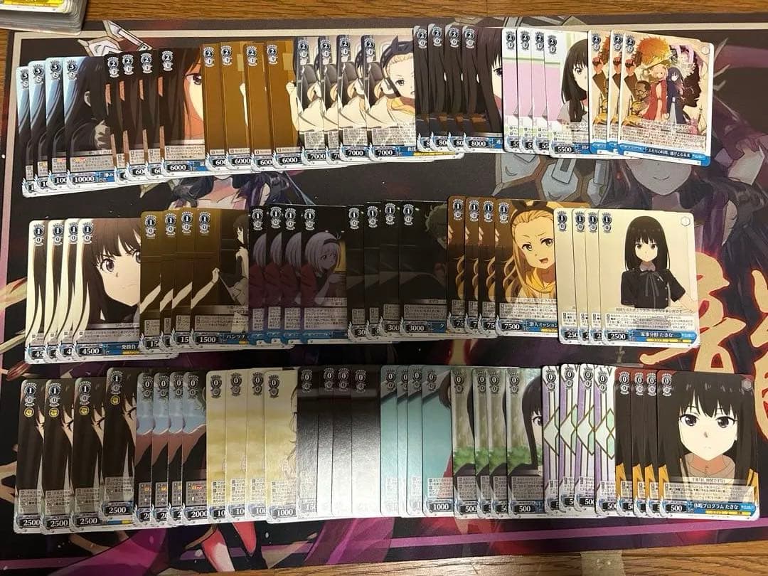 ヴァイスシュバルツ　リコリスリコイル　デッキと旧弾ほぼ4コン