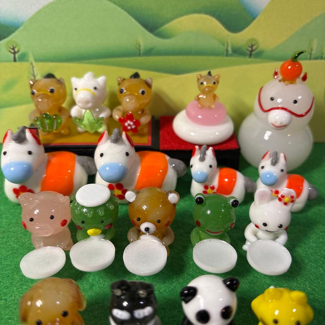 えっこ　ガラス細工　ミニチュア