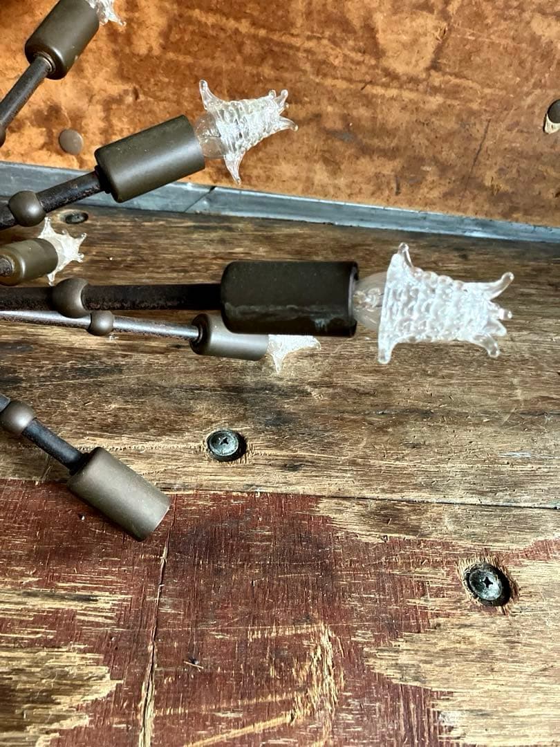 超レアヴィンテージスプートニクランプ16灯/50s1950年代ＵＳＡ