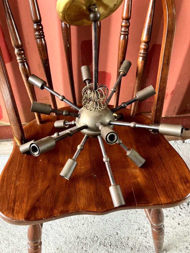 超レアヴィンテージスプートニクランプ16灯/50s1950年代ＵＳＡ