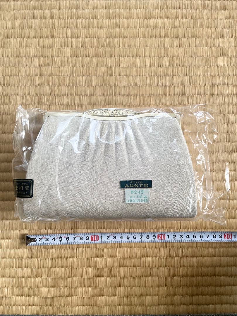 「創作御誂」　和装用バッグ　草履セット　桐箱入り