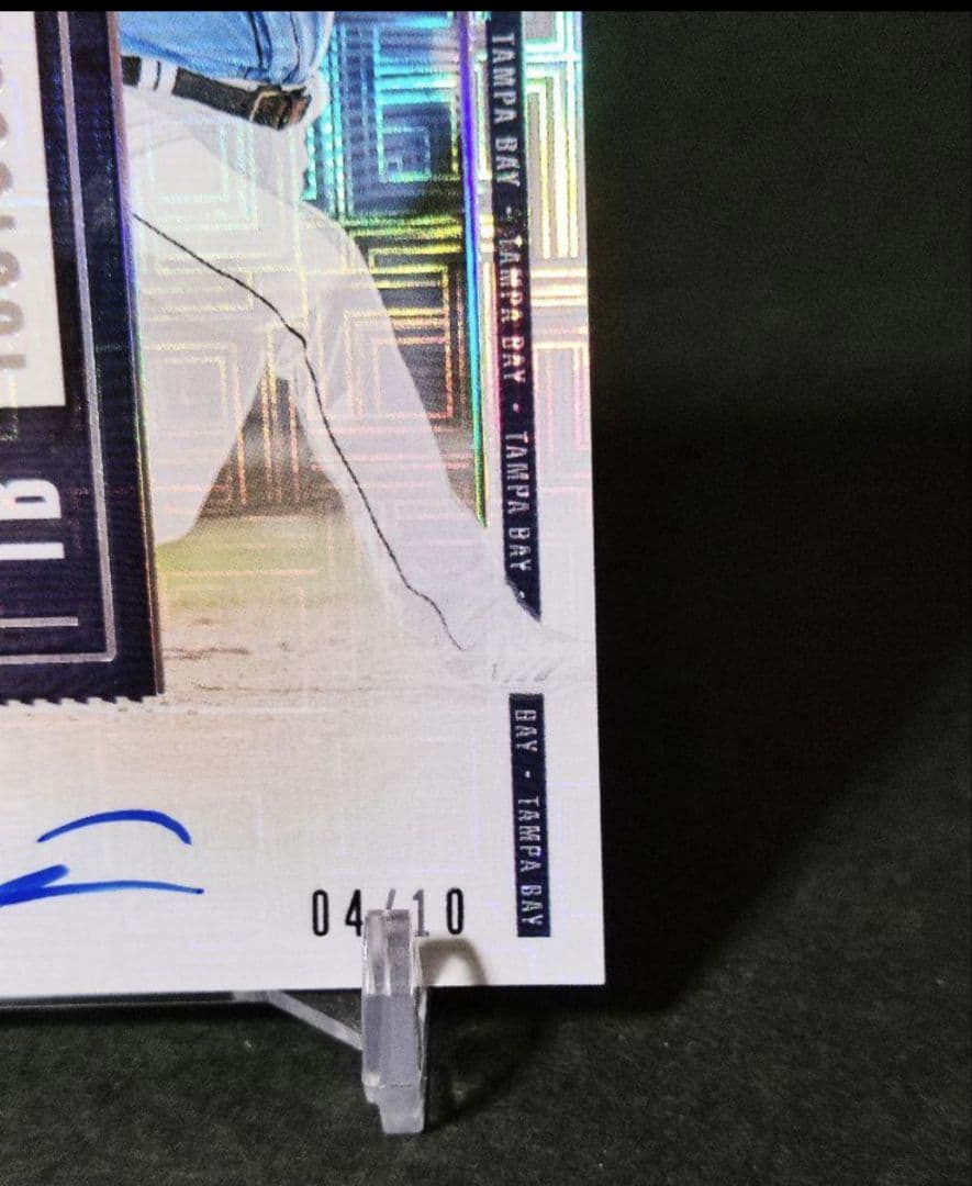 筒香嘉智 直筆サインカード 2020 PANINI ルーキーカード