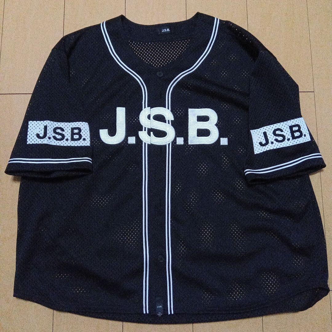 J.S.B. ベースボールシャツ　ブラック