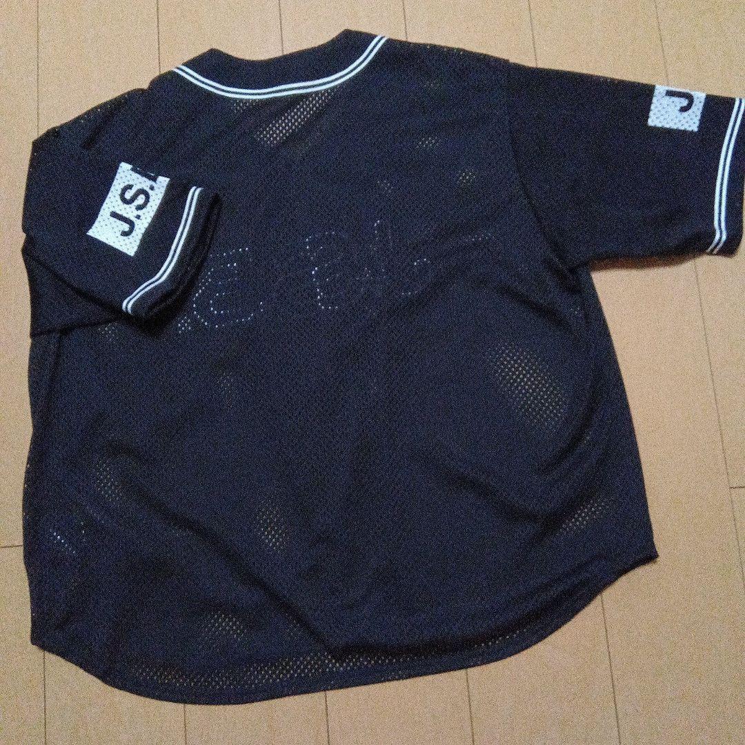 J.S.B. ベースボールシャツ　ブラック