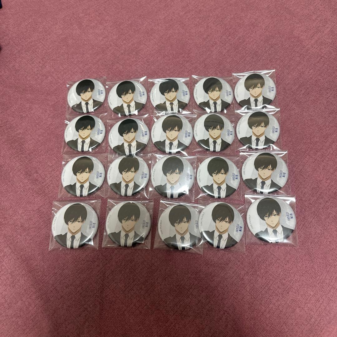 ブルーロック ベースヤード 糸師凛 缶バッジ まとめ売り