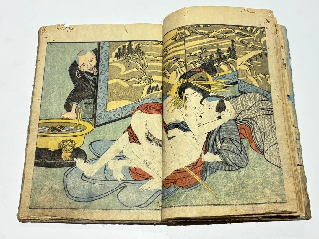 「幾夜物語 第五巻」歌川豊国画 1冊|艶本 春画 わじるし 浮世絵 和本 古典籍