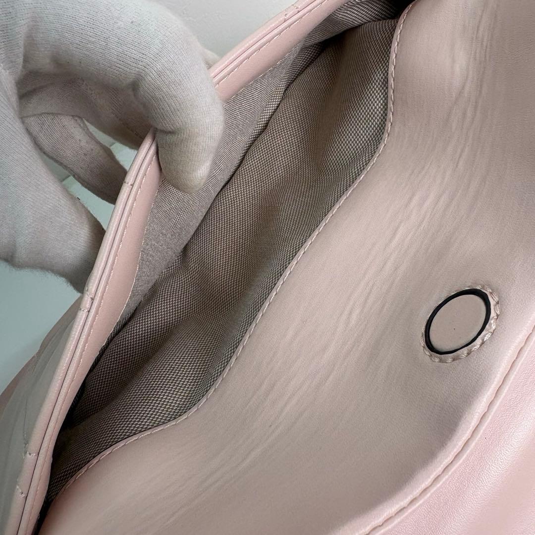 【COACH】 タグ有り タビー ショルダー バッグ 26 キルティング ピンク